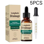 Lymph Support Drops Herbal Liquid Formula Natural Ingredients Promote Body Balance Flow Circulation Daily Wellness Care